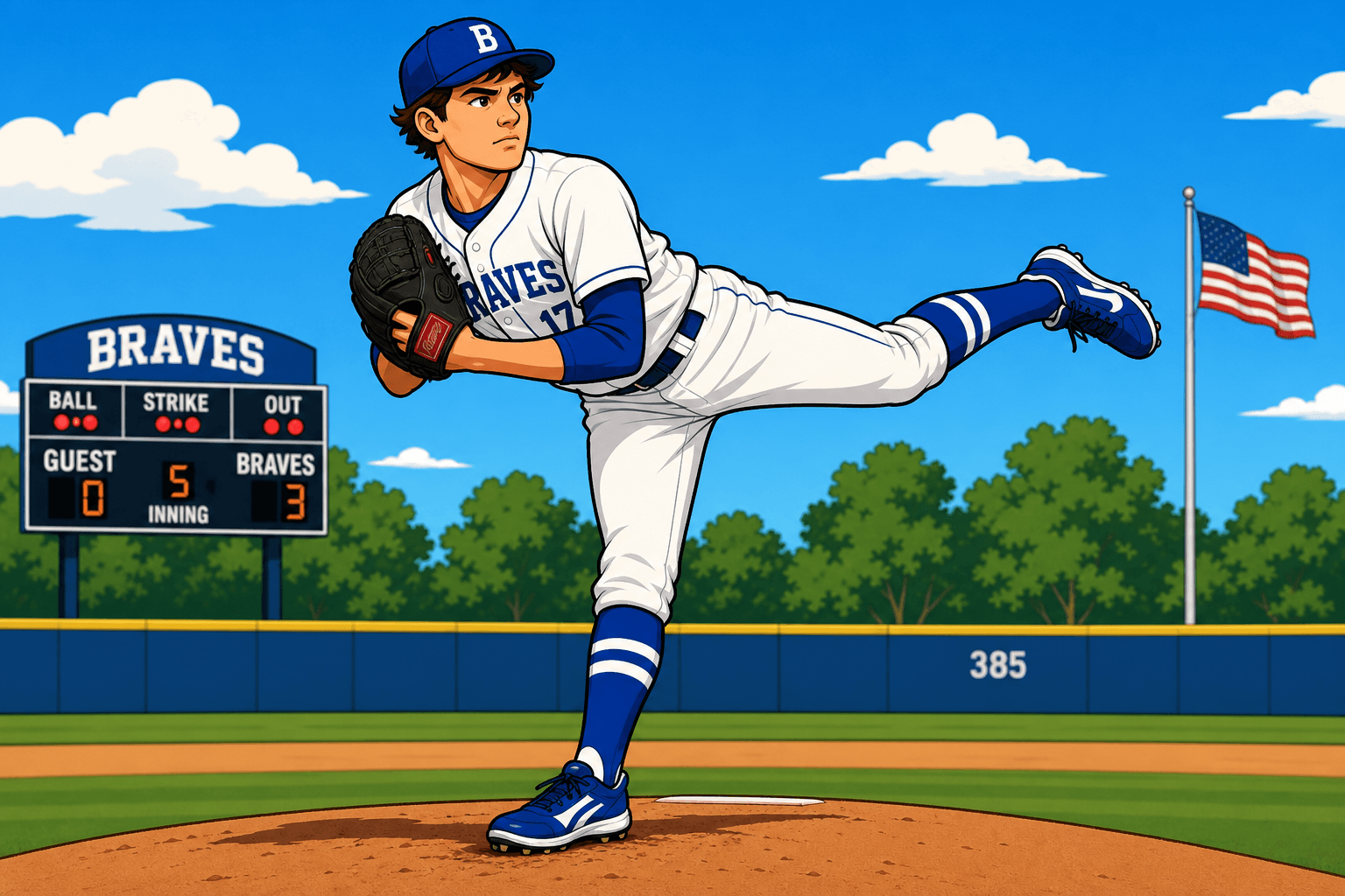 PITCHING MOUND BALANCE diagram