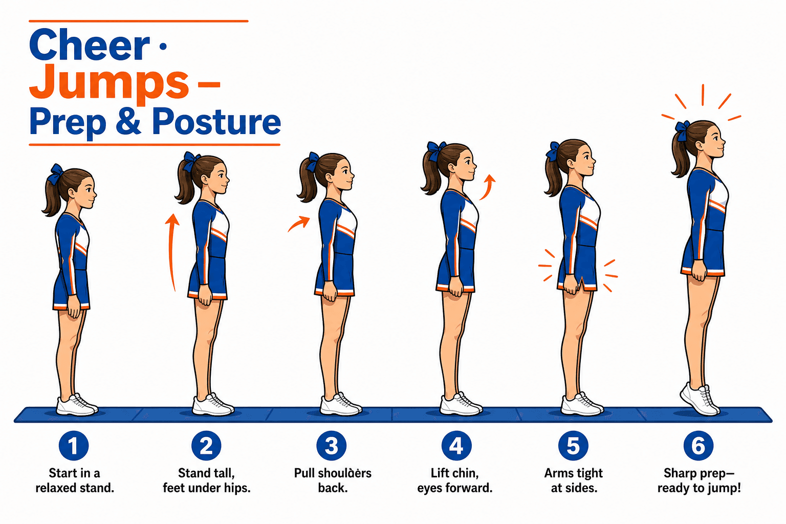JUMPS PREP AND POSTURE diagram