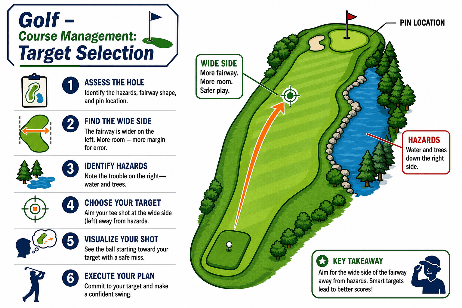 COURSE MANAGEMENT TARGET SELECTION diagram