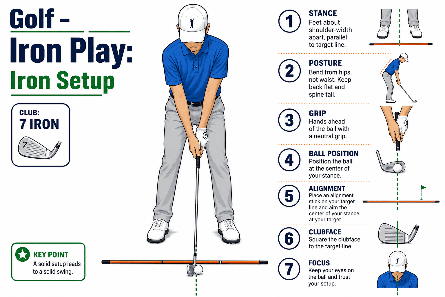 IRON PLAY IRON SETUP diagram