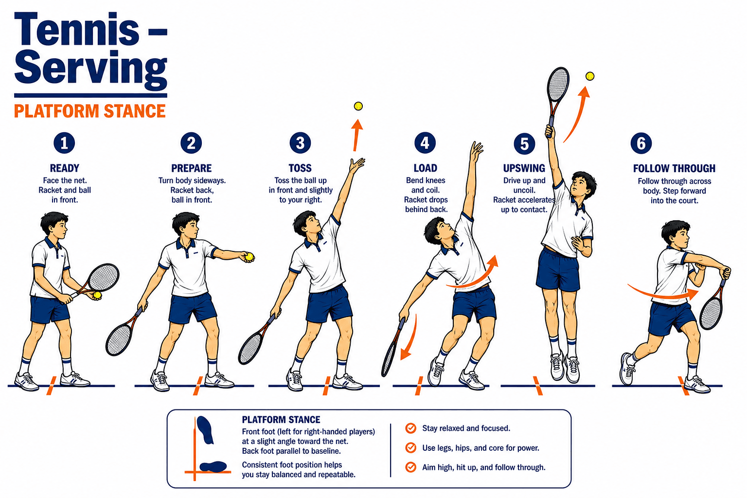 SERVING PLATFORM STANCE diagram