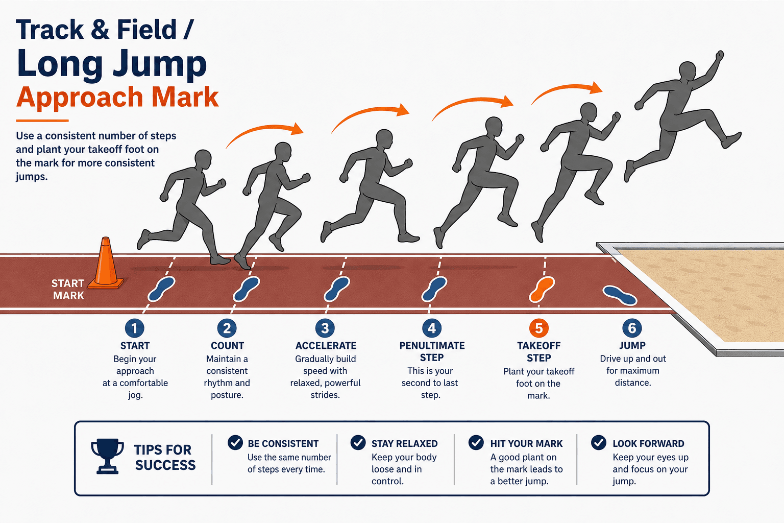 JUMPS APPROACH MARK diagram